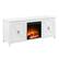 Angle. Camden&Wells - Granger Log Fireplace TV Stand for TVs Up to 65" - White.