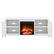 Alt View 13. Camden&Wells - Granger Log Fireplace TV Stand for TVs Up to 65" - White.