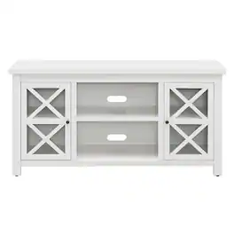 Hudson&Canal - Colton TV Stand for TVs Up to 55" - White