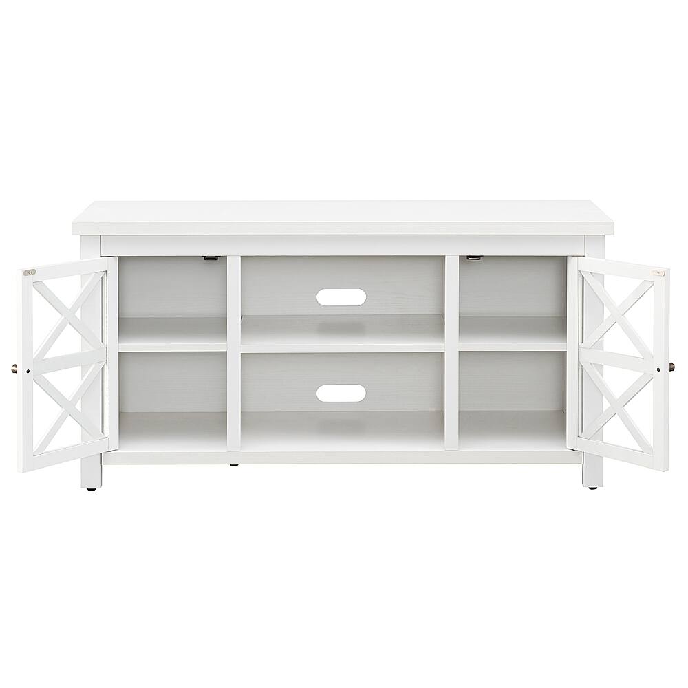 Alt View 14. Hudson&Canal - Colton TV Stand for TVs Up to 55" - White.