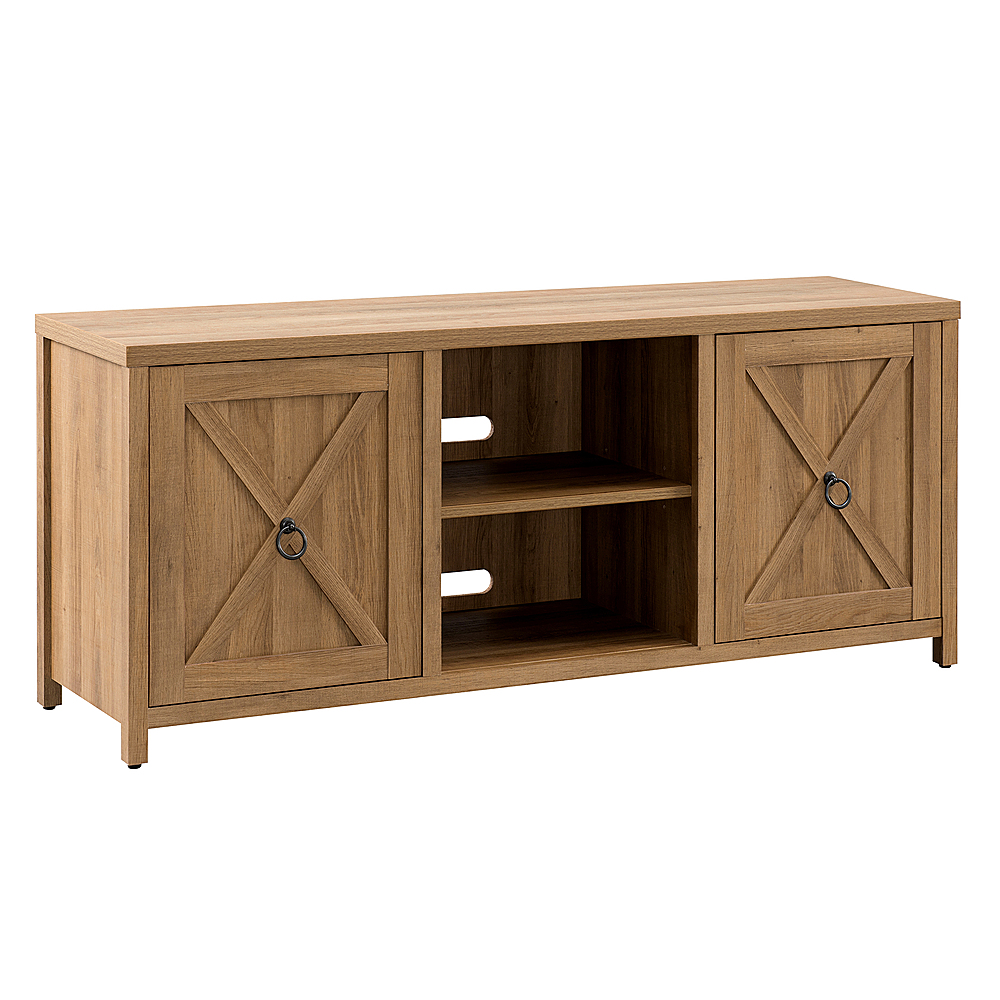 Angle View: Camden&Wells - Granger TV Stand for TVs Up to 65" - Golden Oak