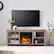 Alt View Zoom 18. Camden&Wells - Sawyer Log Fireplace TV Stand for TVs Up to 65" - Gray Oak.