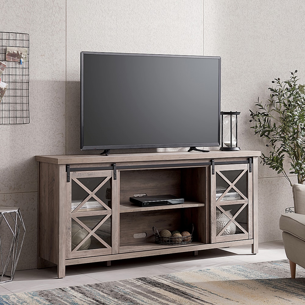 Alt View 35. Camden&Wells - Clementine TV Stand for TVs up to 75" - Gray Oak.