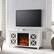 Alt View 2. Camden&Wells - Colton Log Fireplace TV Stand for TVs Up to 55" - White.