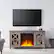 Alt View Zoom 33. Unbranded - Colton Crystal Fireplace TV Stand for TVs Up to 55" - Gray Oak.