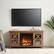Alt View Zoom 33. Camden&Wells - Colton Log Fireplace TV Stand for TVs Up to 55" - Golden Oak.