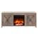 Front Zoom. Camden&Wells - Granger Log Fireplace TV Stand for TVs Up to 65" - Gray Oak.