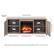 Alt View Zoom 11. Camden&Wells - Granger Log Fireplace TV Stand for TVs Up to 65" - Gray Oak.