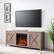 Alt View 35. Camden&Wells - Granger Log Fireplace TV Stand for TVs Up to 65" - Gray Oak.