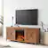 Alt View 35. Camden&Wells - Granger Log Fireplace TV Stand for TVs Up to 65" - Golden Oak.