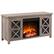 Angle Zoom. Camden&Wells - Colton Log Fireplace TV Stand for TVs Up to 55" - Gray Oak.