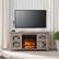 Alt View Zoom 33. Camden&Wells - Colton Log Fireplace TV Stand for TVs Up to 55" - Gray Oak.