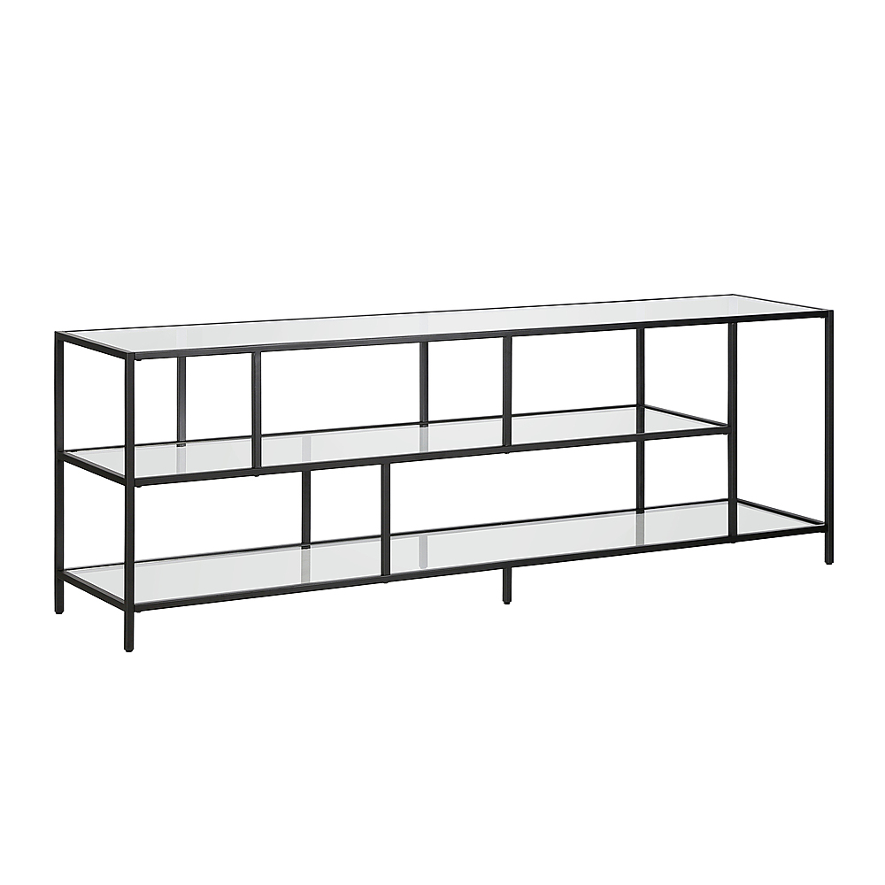 Angle View: Camden&Wells - Winthrop TV Stand for TVs Up to 80" - Blackened Bronze/Glass