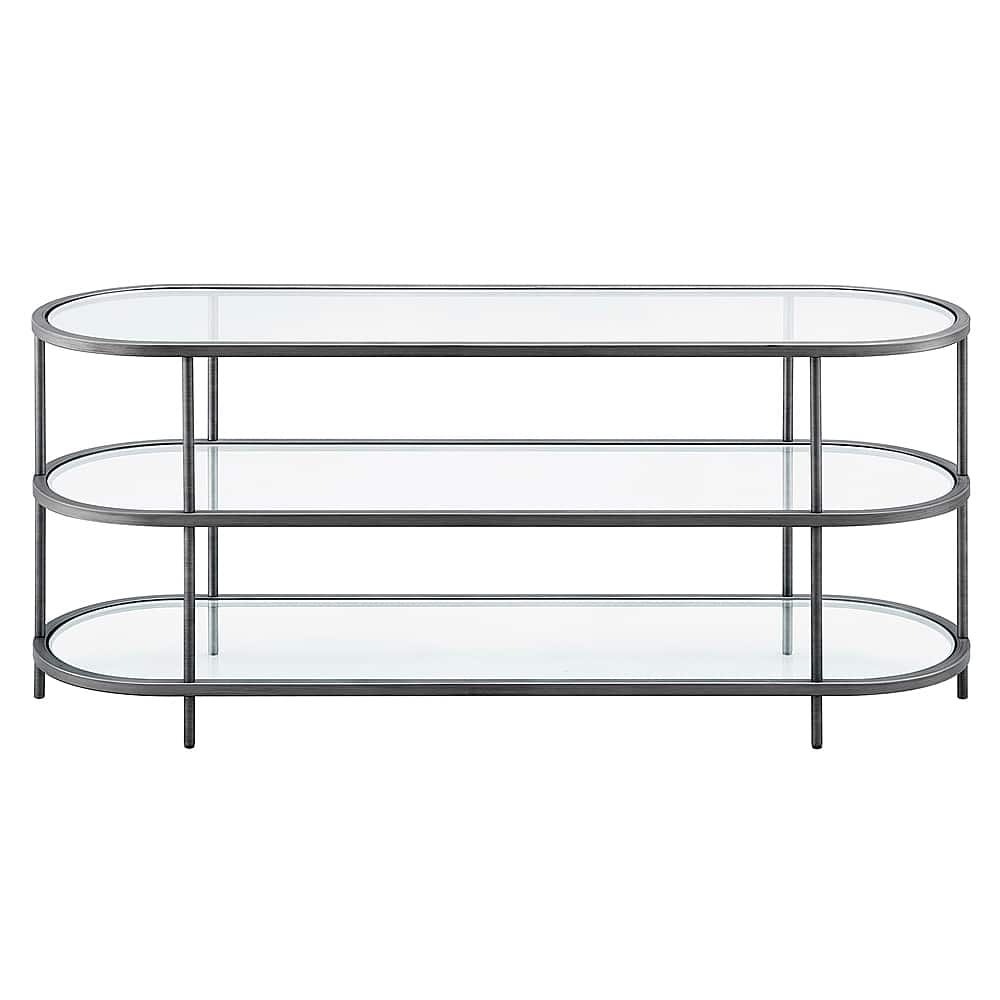 Front. Camden&Wells - Leif TV Stand for TVs Up to 60" - Aged Steel.