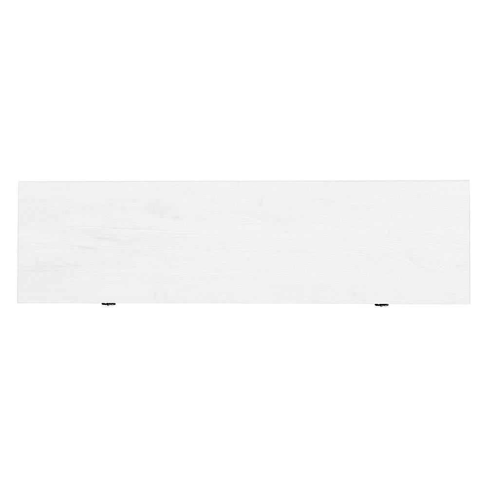Alt View 15. Hudson&Canal - Granger Crystal Fireplace TV Stand for TVs Up to 65" - White.