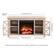Alt View 11. Camden&Wells - Colton Log Fireplace TV Stand for TVs Up to 55" - White Oak.