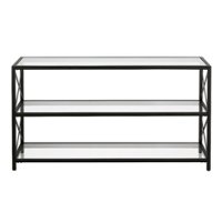 Camden&Wells - Hutton TV Stand for TVs Up to 50" - Blackened Bronze - Front_Zoom