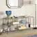 Alt View 35. Camden&Wells - Winthrop TV Stand for TVs Up to 60" - Aged Steel/Glass.