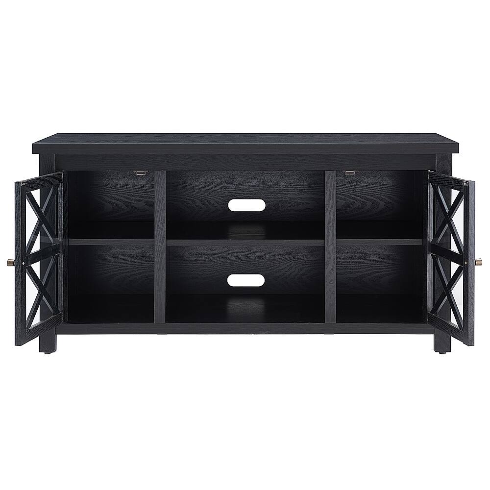Alt View 14. Hudson&Canal - Colton TV Stand for TVs Up to 55" - Black Grain.