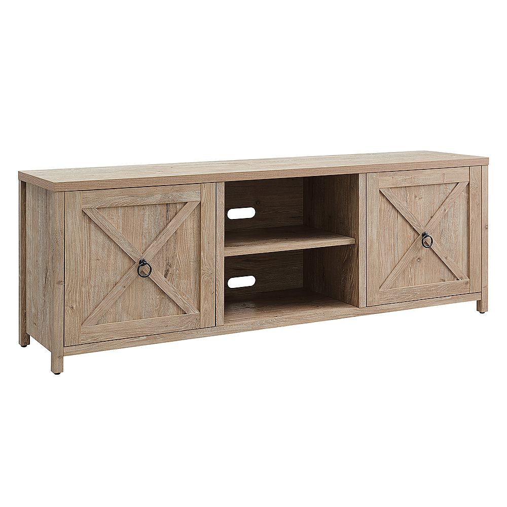 Angle View: Camden&Wells - Granger TV Stand for TVs up to 75" - White Oak