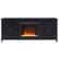 Front. Camden&Wells - Granger Crystal Fireplace TV Stand for TVs Up to 65" - Black Grain.