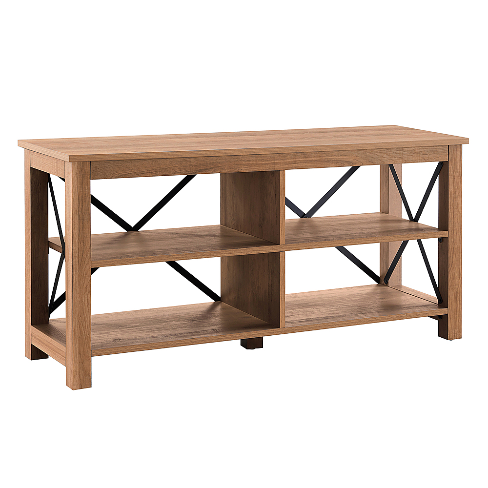 Angle View: Camden&Wells - Sawyer TV Stand for TVs up to 55" - Golden Oak