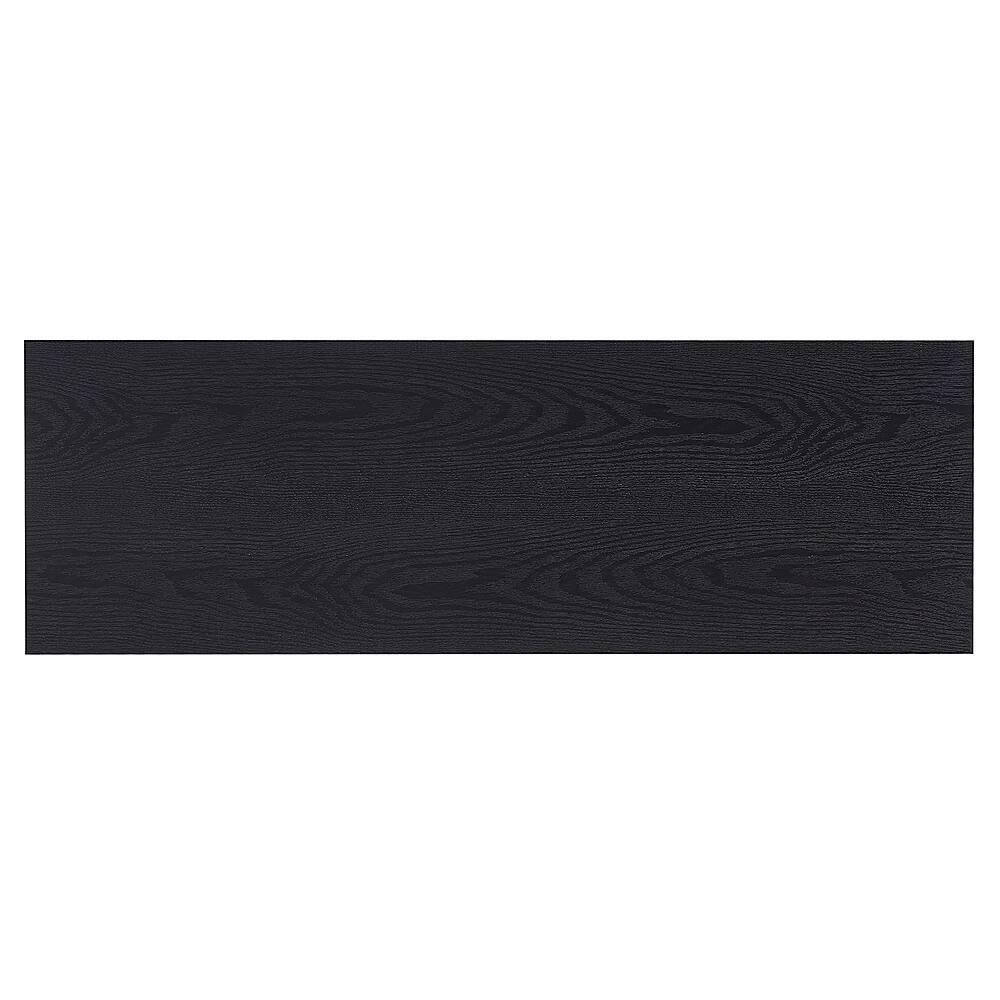 Alt View 15. Henn & Hart - Colton Log Fireplace TV Stand for TVs Up to 55" - Black Grain.