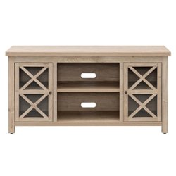 Camden&Wells - Colton TV Stand for TVs Up to 55" - White Oak - Front_Zoom