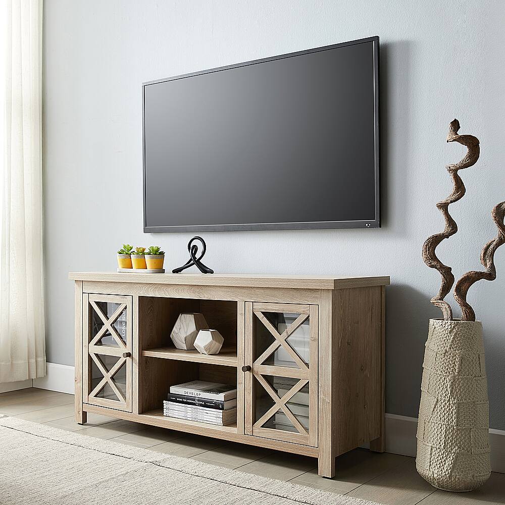 Alt View Zoom 35. Camden&Wells - Colton TV Stand for TVs Up to 55" - White Oak.