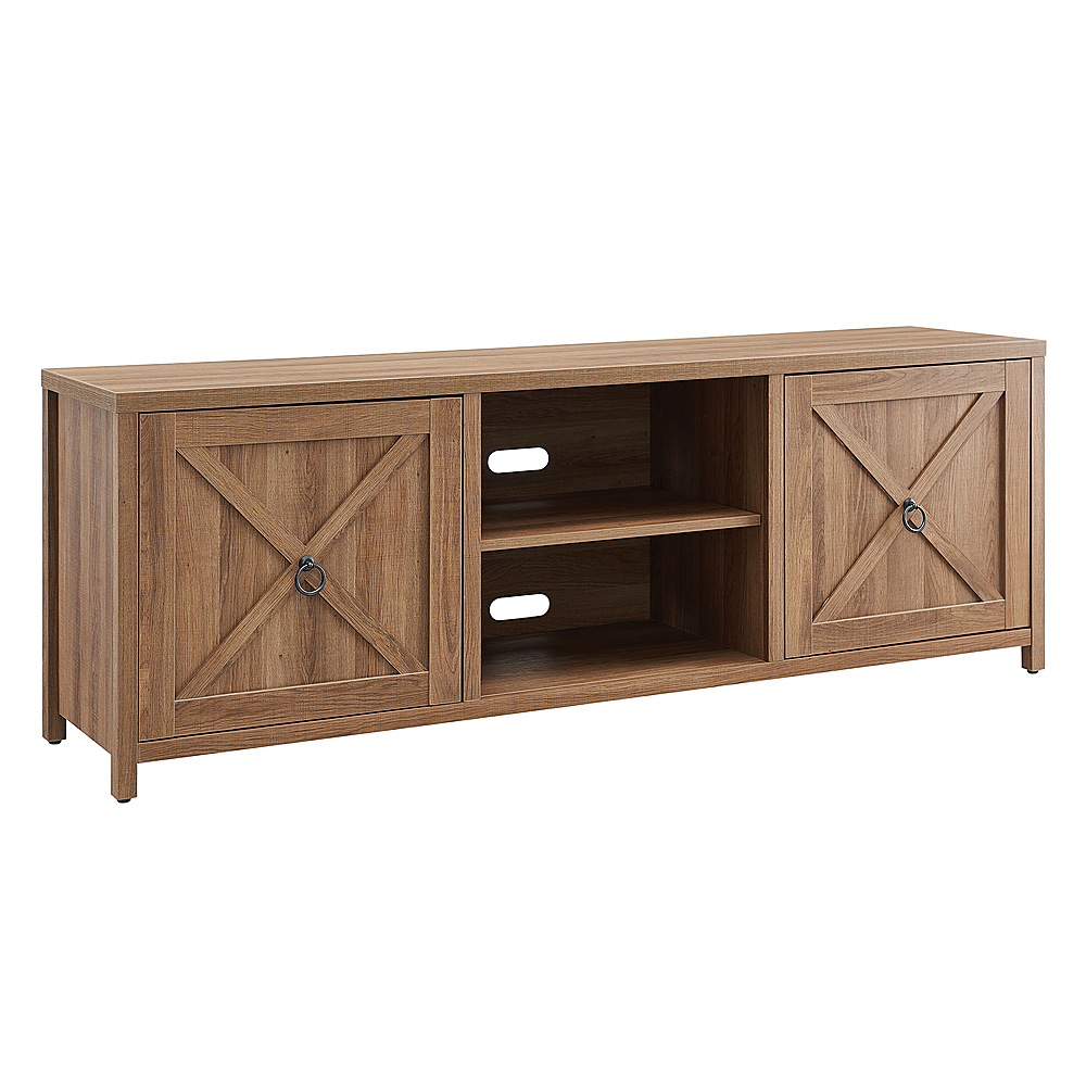 Angle View: Camden&Wells - Granger TV Stand for TVs Up to 80" - Golden Oak