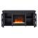 Alt View 14. Henn & Hart - Colton Crystal Fireplace TV Stand for TVs Up to 55" - Black Grain.