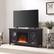 Alt View 35. Henn & Hart - Colton Crystal Fireplace TV Stand for TVs Up to 55" - Black Grain.