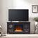 Alt View 33. Henn & Hart - Colton Crystal Fireplace TV Stand for TVs Up to 55" - Black Grain.