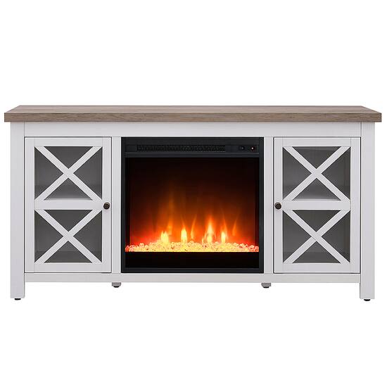 Electric fireplace tv online stand 55 inch