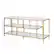 Angle. Hudson&Canal - Winthrop TV Stand for TVs Up to 60" - Brass/Glass.