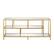 Front. Hudson&Canal - Winthrop TV Stand for TVs Up to 60" - Brass/Glass.