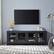 Alt View 33. Camden&Wells - Quincy TV Stand for TVs up to 75" - Charcoal Gray.