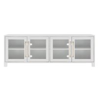 Camden&Wells - Quincy TV Stand for TVs up to 75" - White - Front_Zoom