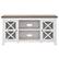 Front Zoom. Unbranded - Colton TV Stand for TVs Up to 55" - White/Gray Oak.