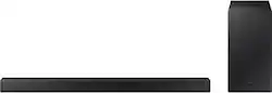 Samsung - 2.1-Channel Soundbar with Wireless Subwoofer and DOLBY AUDIO / DTS 2.0 - Black - Front_Zoom