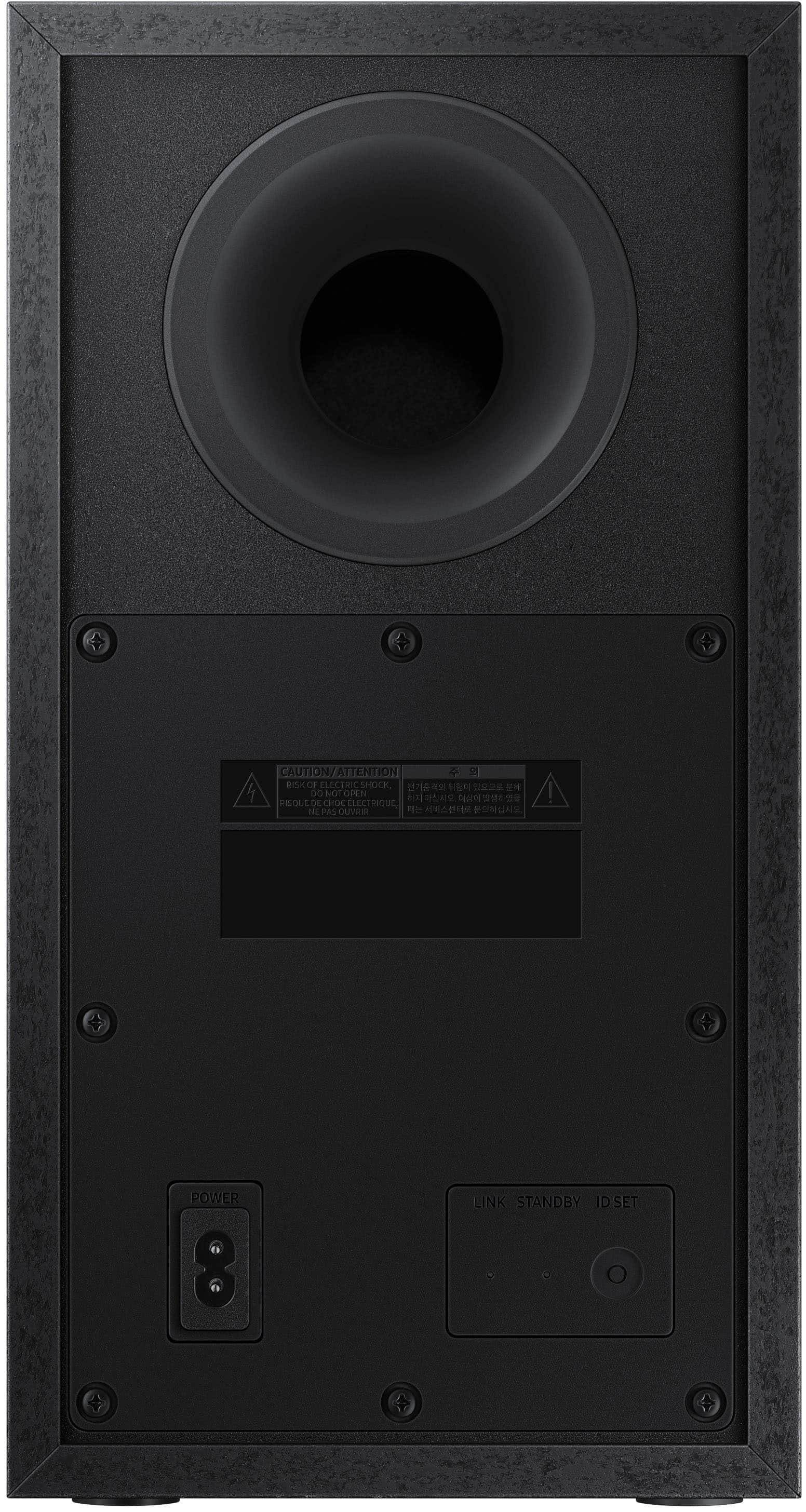 Alt View 18. Samsung - 2.1-Channel Soundbar with Wireless Subwoofer and DOLBY AUDIO / DTS 2.0 - Black.