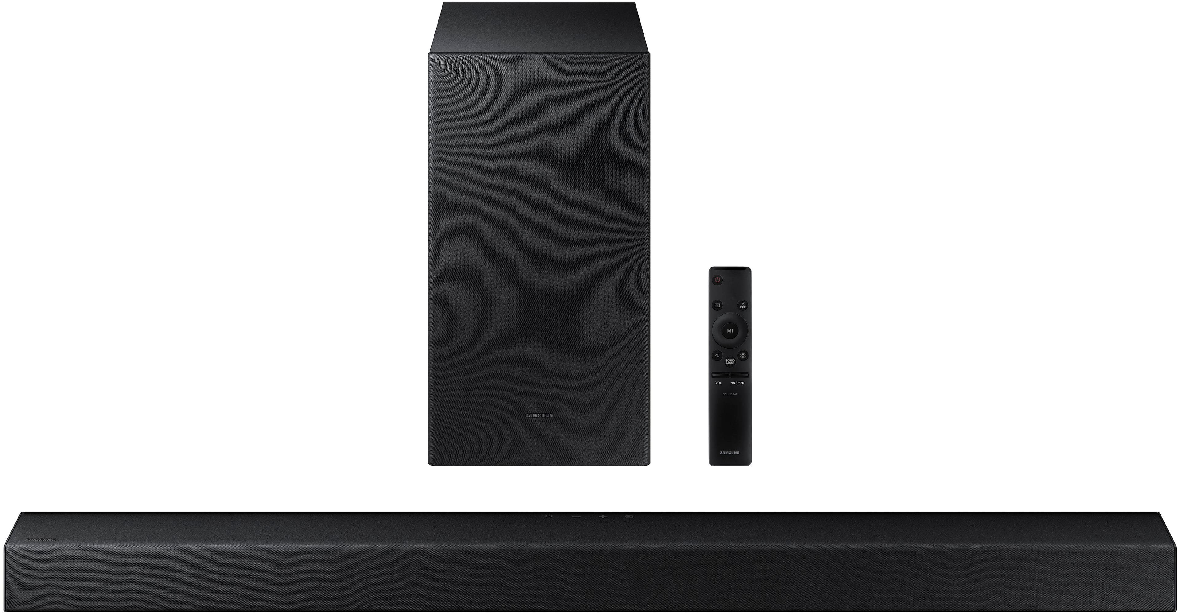 Alt View 20. Samsung - 2.1-Channel Soundbar with Wireless Subwoofer and DOLBY AUDIO / DTS 2.0 - Black.