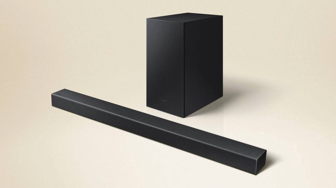 Alt View 25. Samsung - 2.1-Channel Soundbar with Wireless Subwoofer and DOLBY AUDIO / DTS 2.0 - Black.