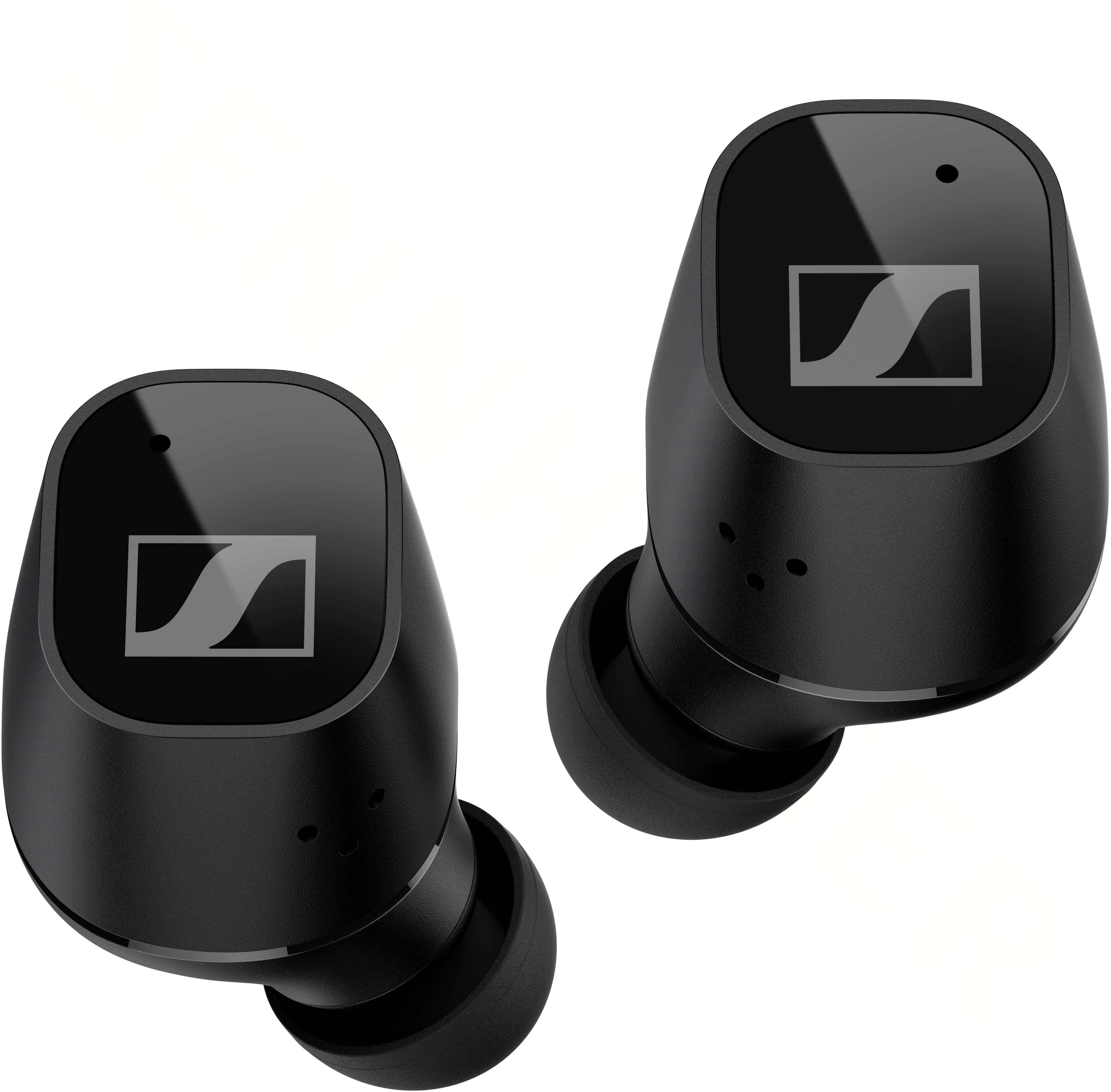 Angle View: Sennheiser - CX Plus True Wireless Earbud Headphones - Black