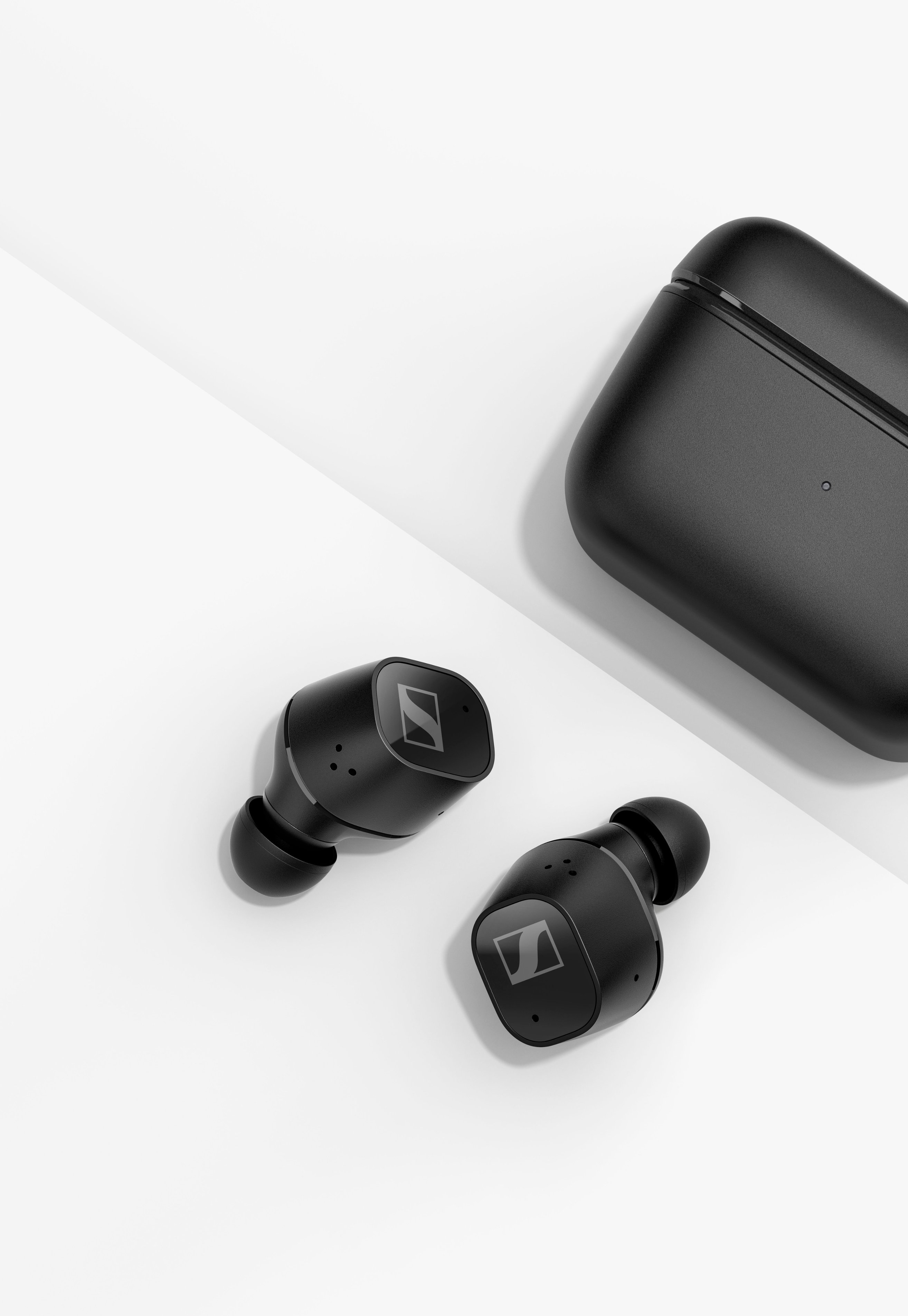 Sennheiser CX Plus True Wireless Earbud Headphones Black CX Plus