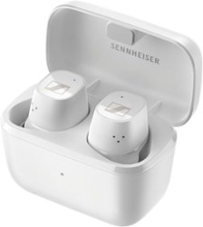 Sennheiser - CX Plus True Wireless Earbud Headphones - White - Front_Zoom