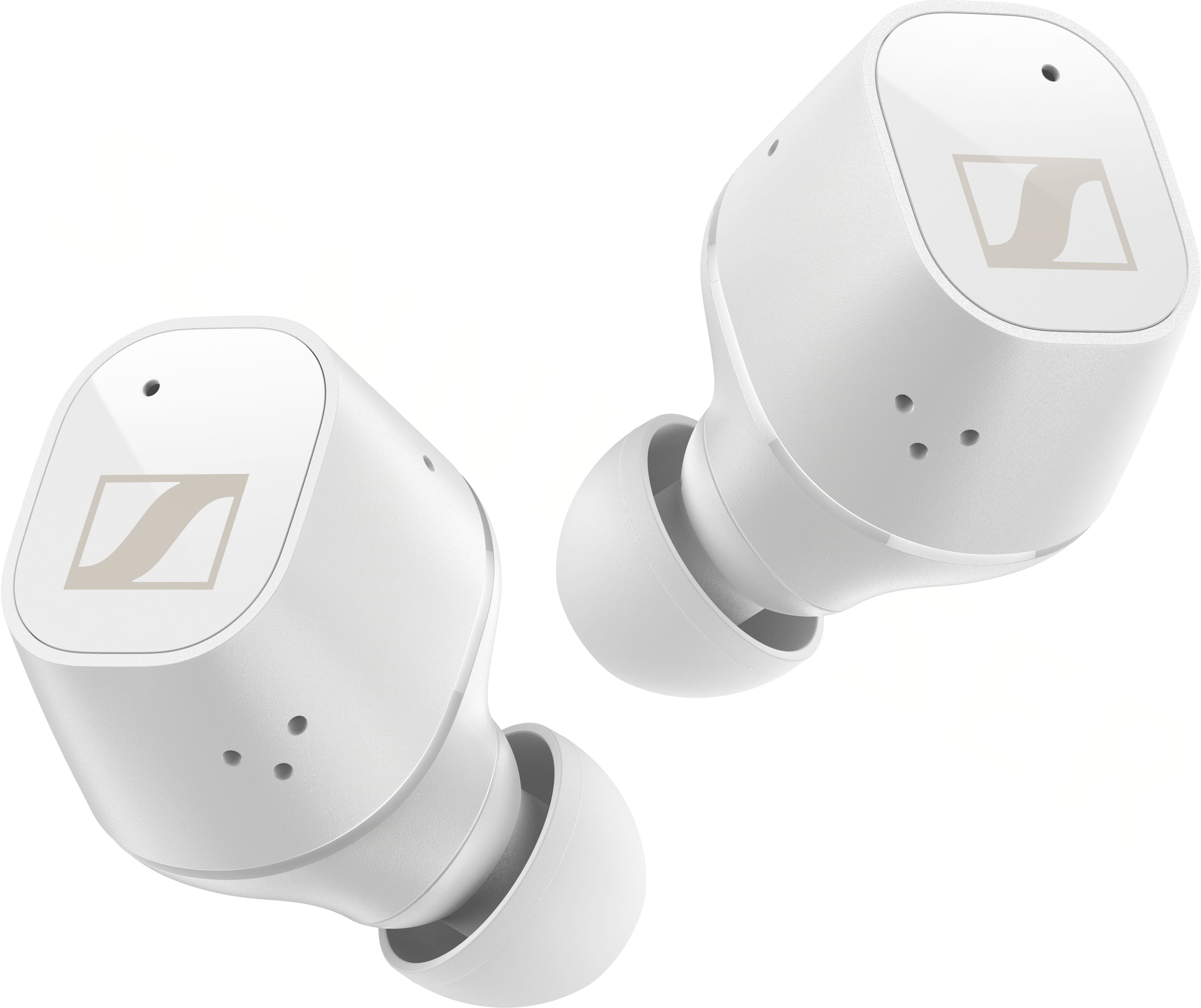 Left View: Jabra - Elite 65t True Wireless Earbud Headphones - Beige/Gold