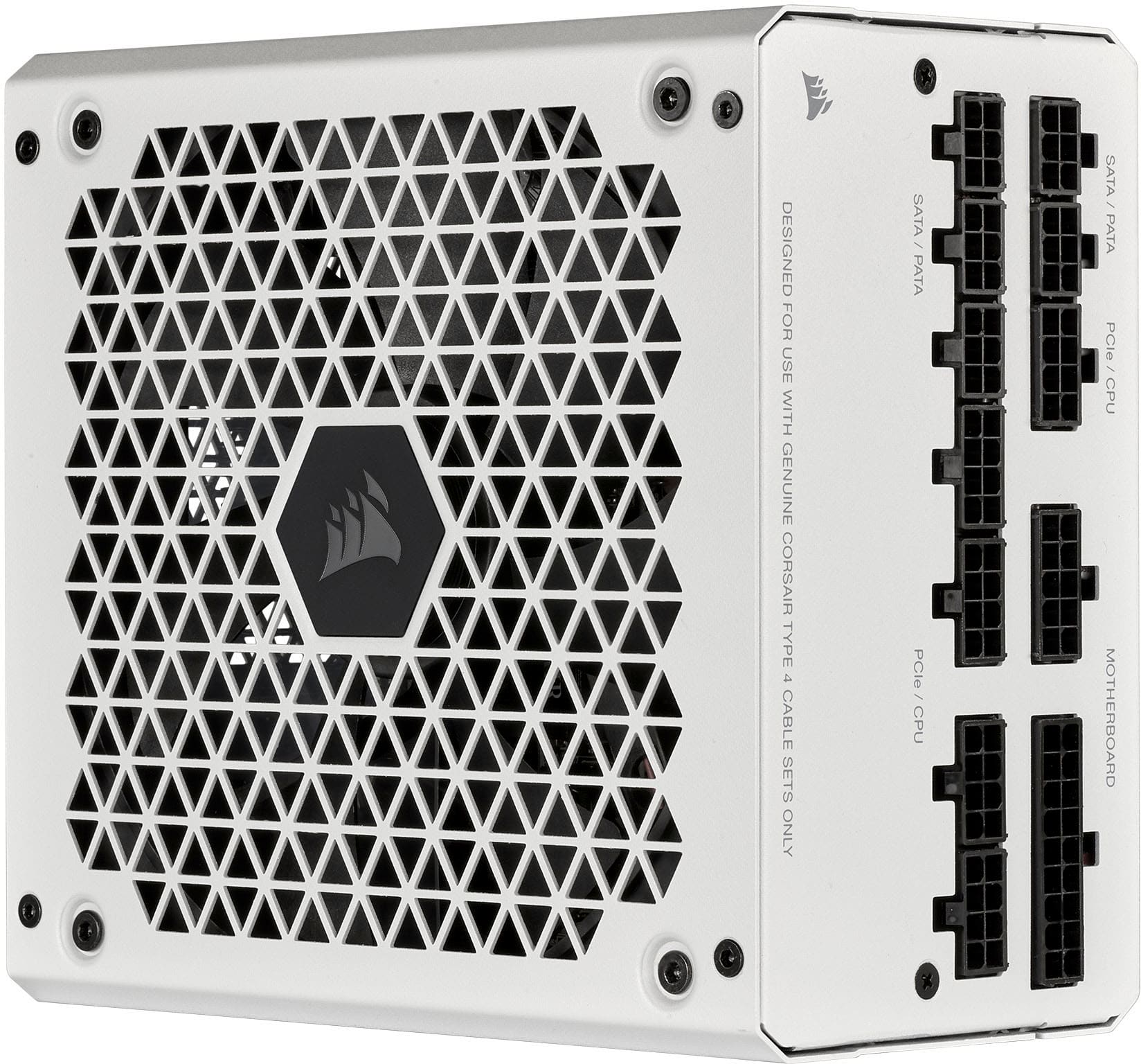 Alt View 16. CORSAIR - RM Series RM850 850W ATX 80 PLUS GOLD Certified Fully Modular Power Supply - White.