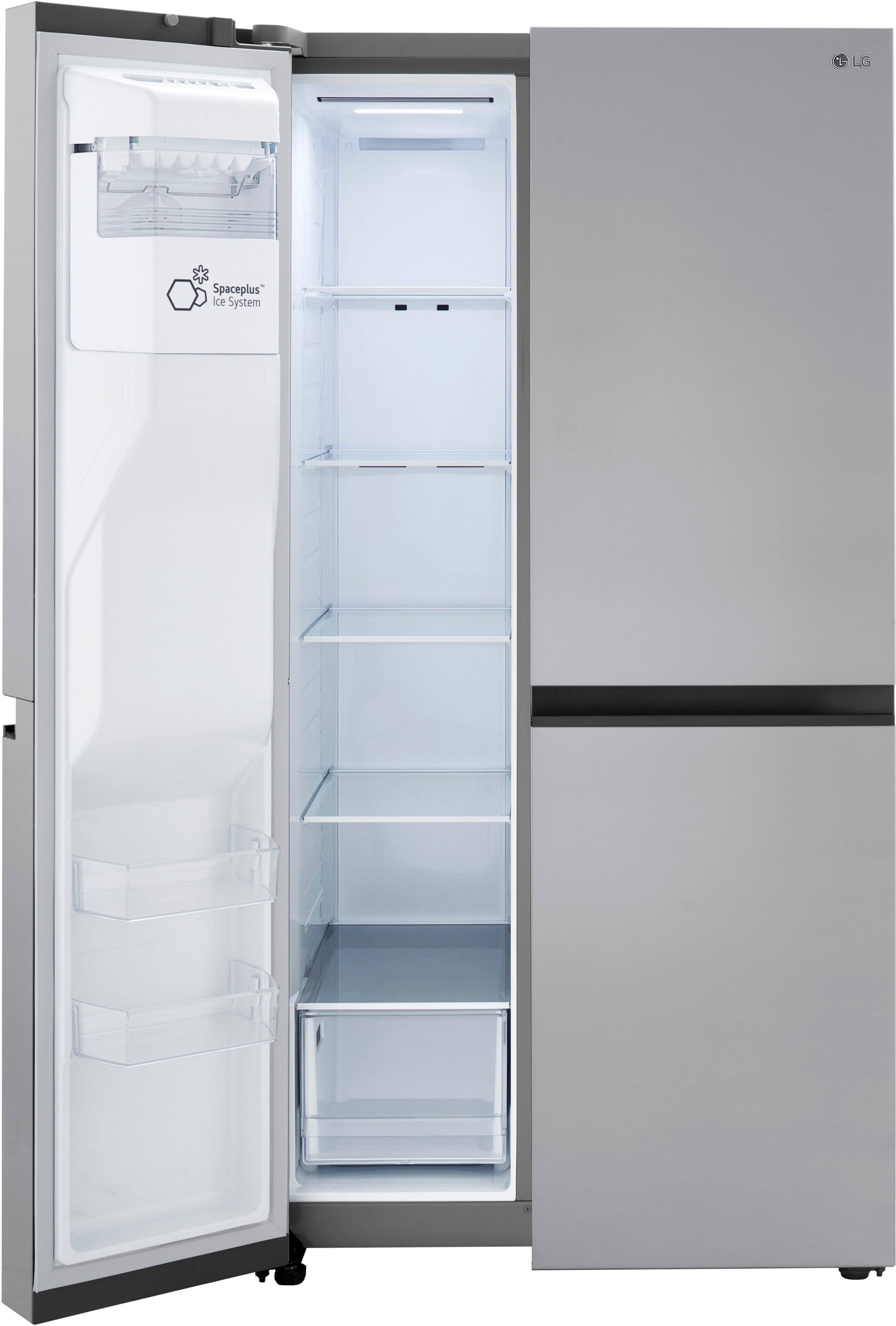 Alt View 19. LG - 23 Cu. Ft. Side-by-Side Counter-Depth Refrigerator with Smooth Touch Dispenser - Stainless Steel.