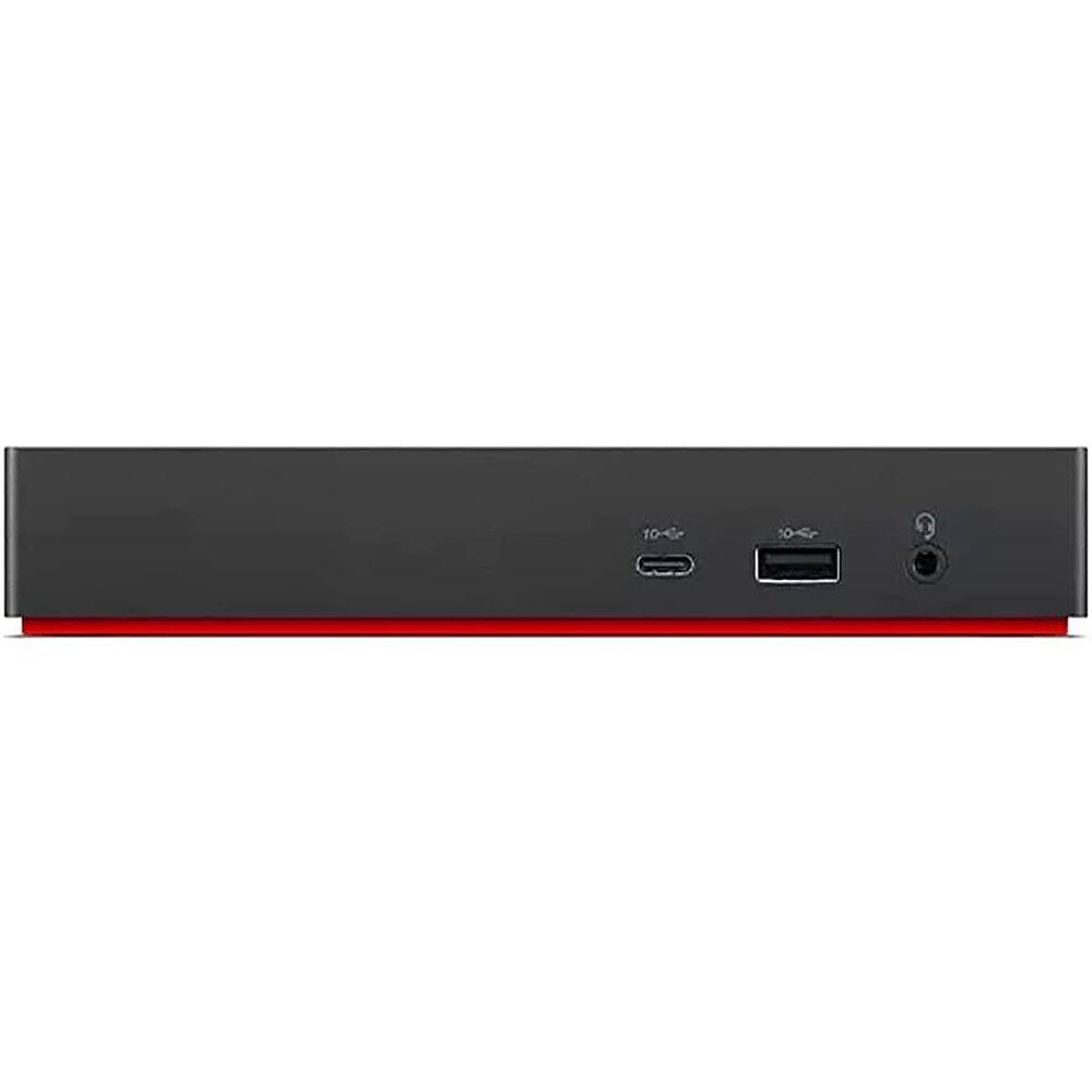 Alt View 11. Lenovo - ThinkPad Universal USB-C Dock - Black.